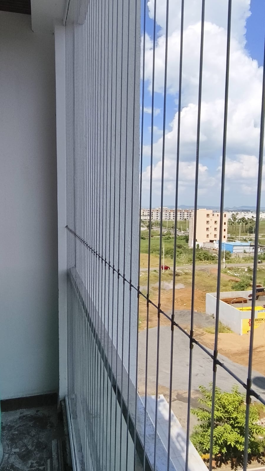 openable invisible grill